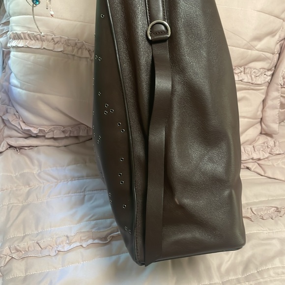 All saints brown stuffed tote - Picture 7 of 16
